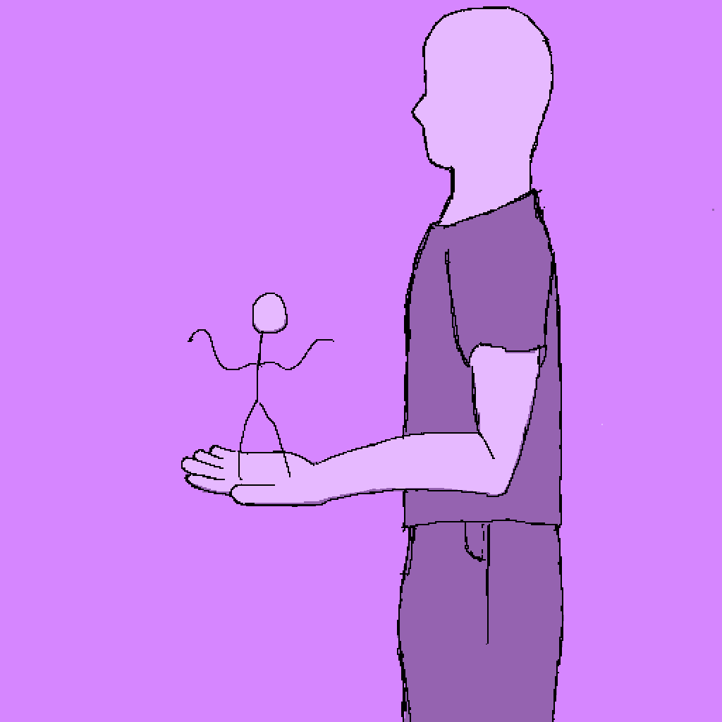 友達のイラスト